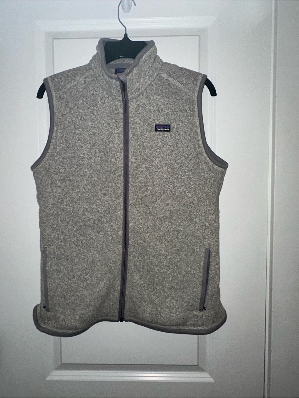Patagonia Heather Gray Women's Fleece Zip Jacket